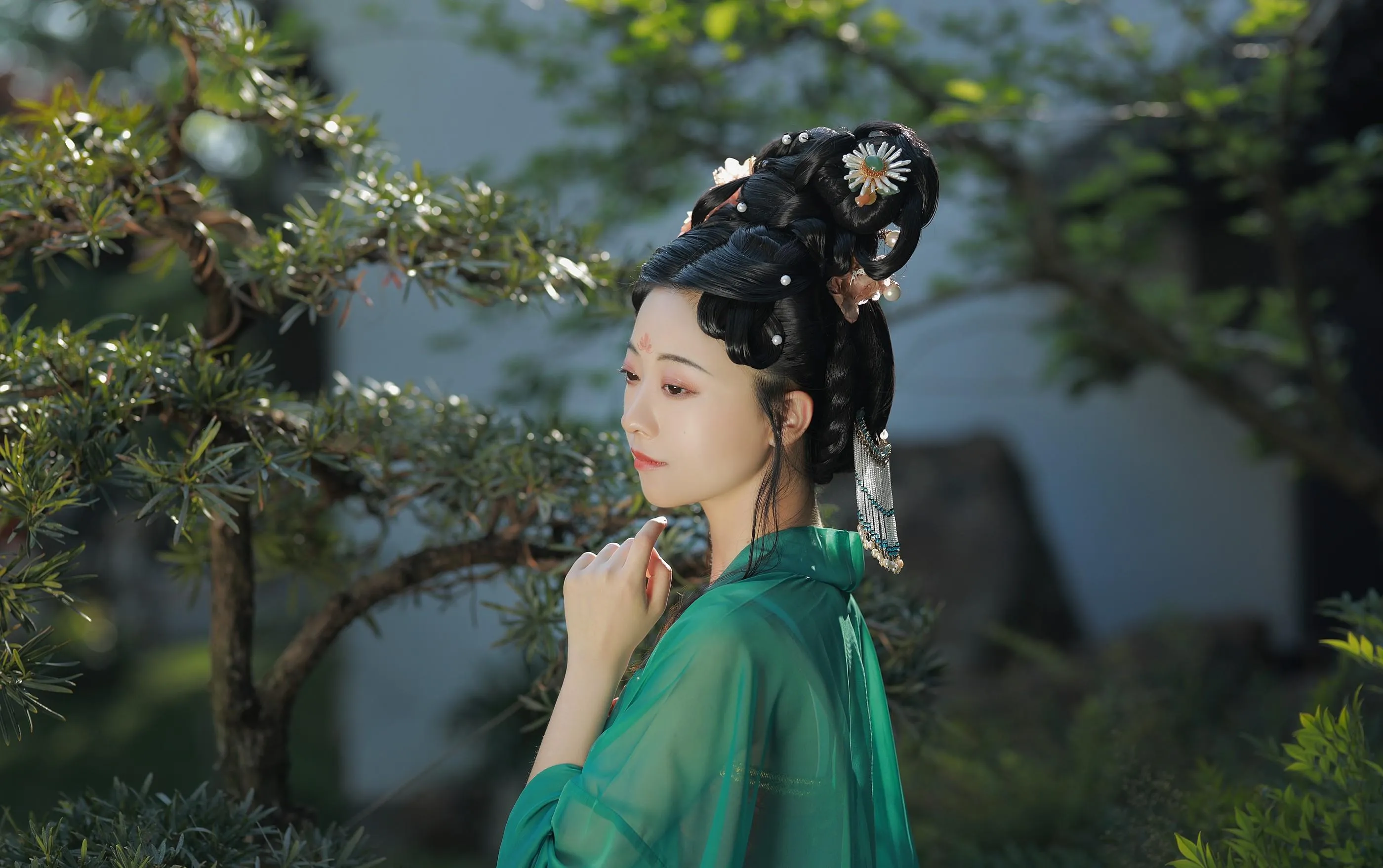 [艺图语] 2022.06.06 只此青绿 YunFleur [23P]插图